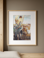 Angel, I Shall Follow Thee by Jacek Malczewski – Symbolist Figurative Art Print - Hakyarts