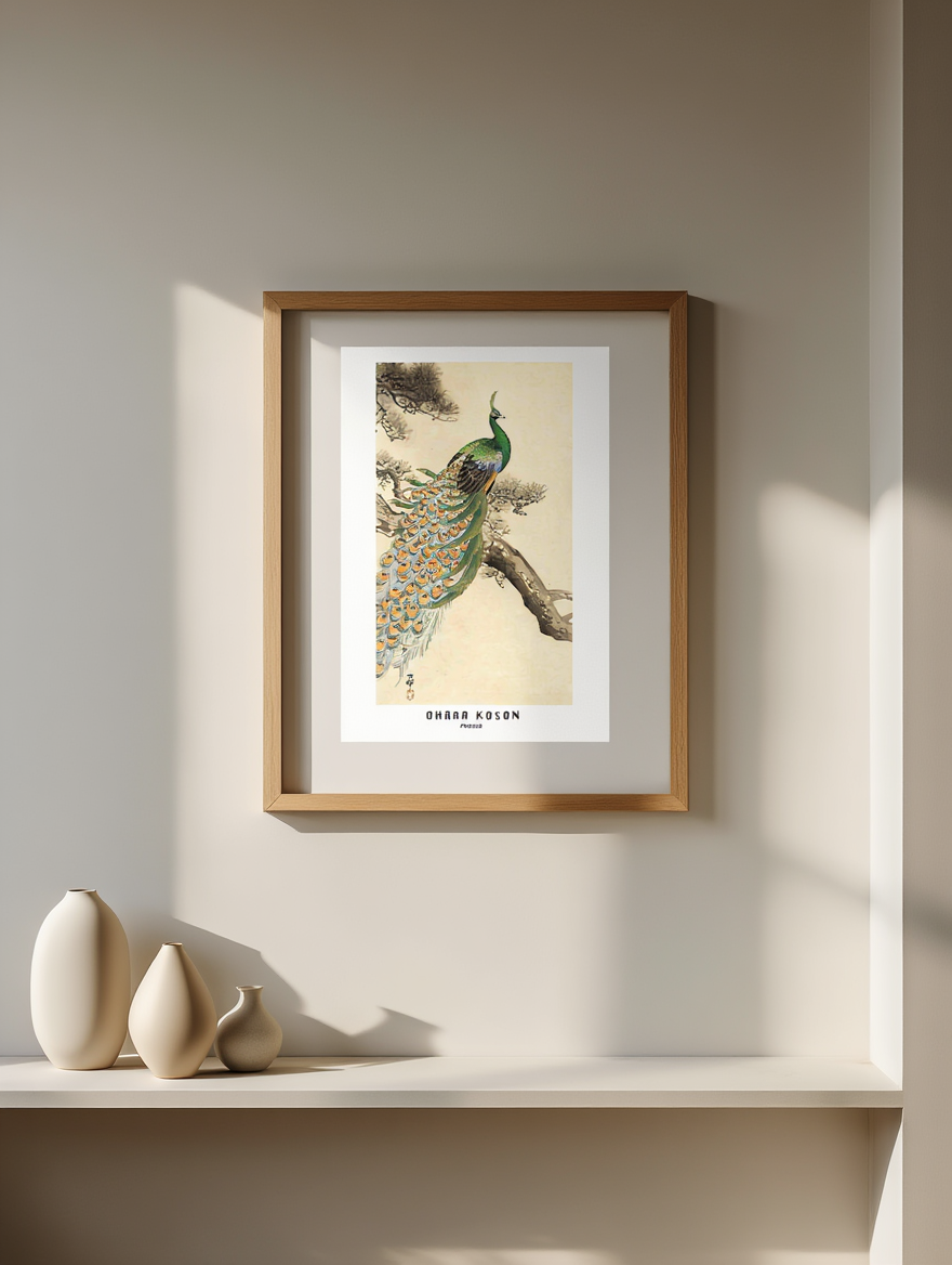 Ohara Koson - Peacock