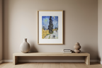 Road with Cypress and Star – Vincent van Gogh Poster | Post-Impressionist Landscape & Night Sky Art Print
