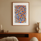 Composizione by Piet Mondrian (1916) – Early Abstract Modern Art Print