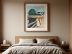 The Girls on a Bridge Poster by Edvard Munch – Expressionist Art Print