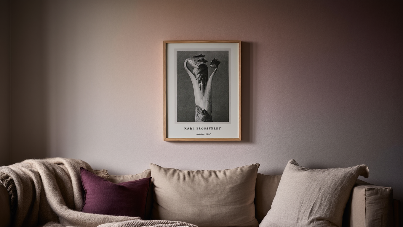 Karl Blossfeldt - Aconitum Poster