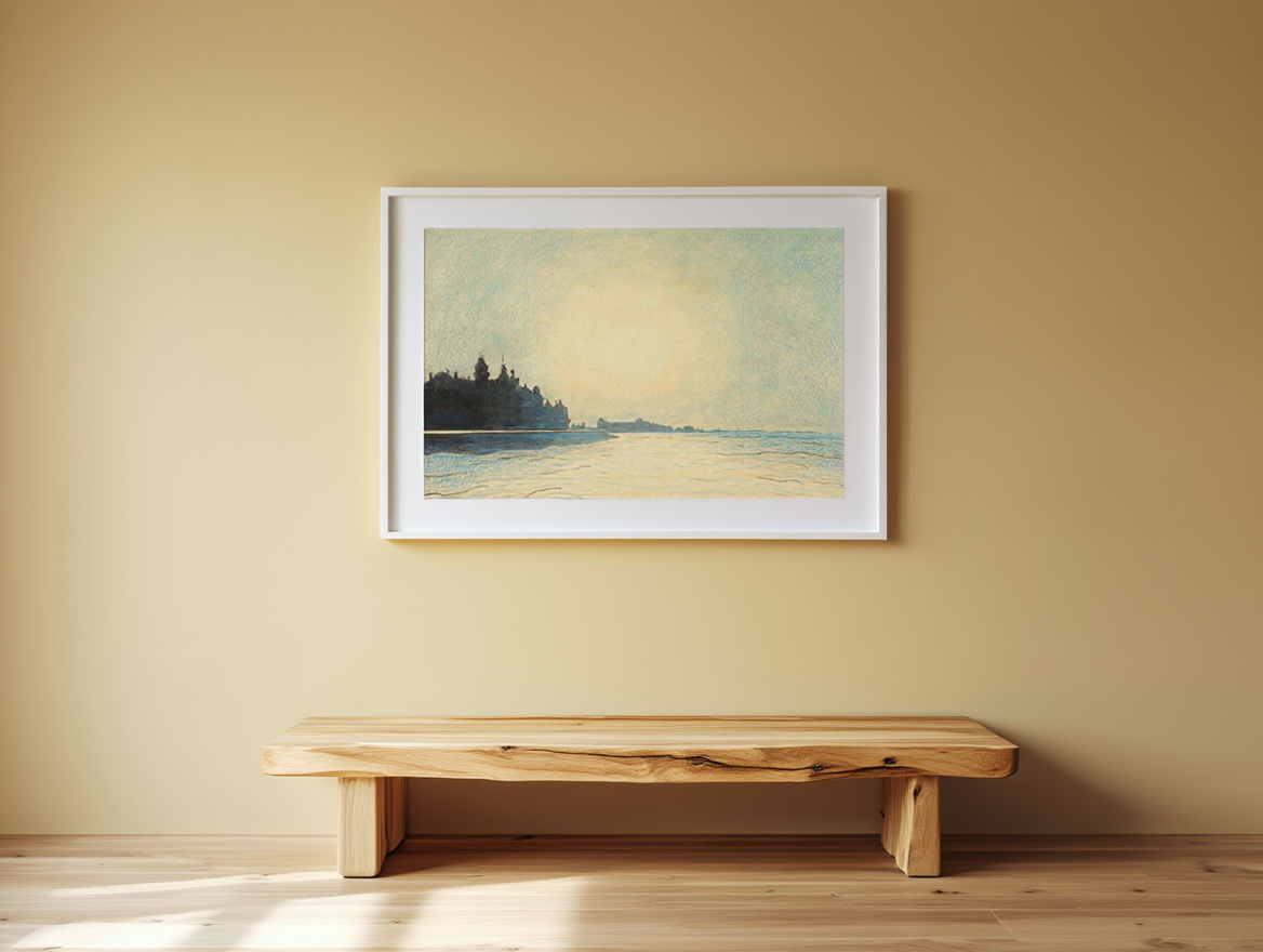 Léon Spilliaert - The Seawall In Ostend Seen From The Pier