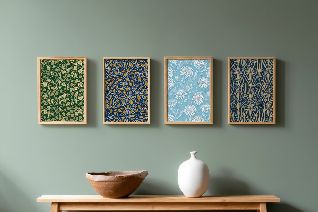 William Morris – Decorative Garden Harmony