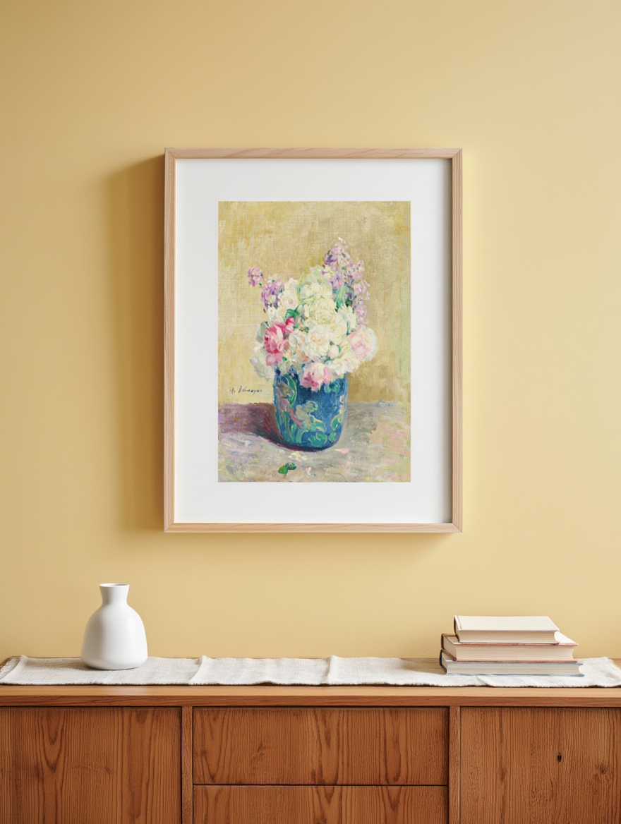 Henri Lebasque - Vase de fleurs