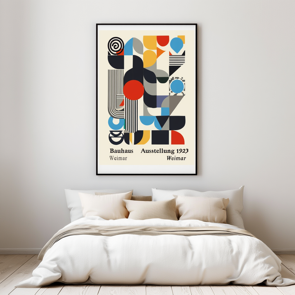 Primary Balance – Bauhaus Abstract Composition