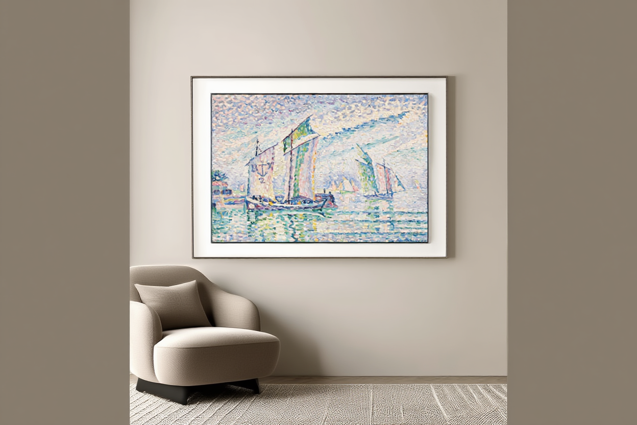 Paul Signac - Le Chenal de la Rochelle