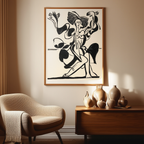 Mary Wigman’s Dance by Ernst Ludwig Kirchner – Expressionist Art Print