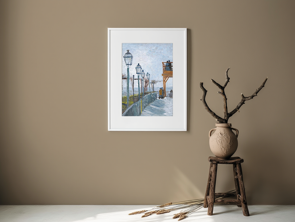 Vincent Van Gogh - Terrace and Observation