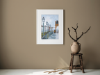 Terrace and Observation – Vincent van Gogh Poster | Post-Impressionist Landscape & Urban View Art Print