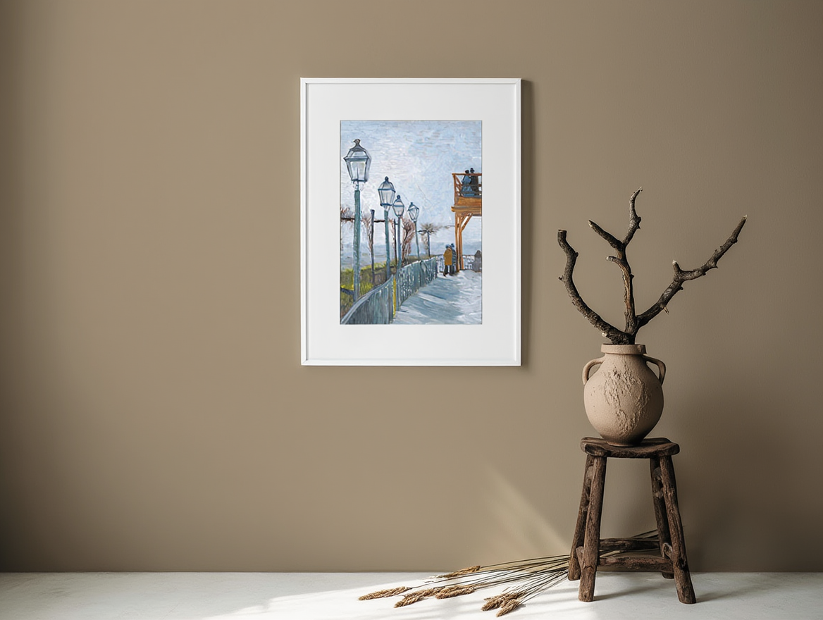 Vincent Van Gogh - Terrace and Observation