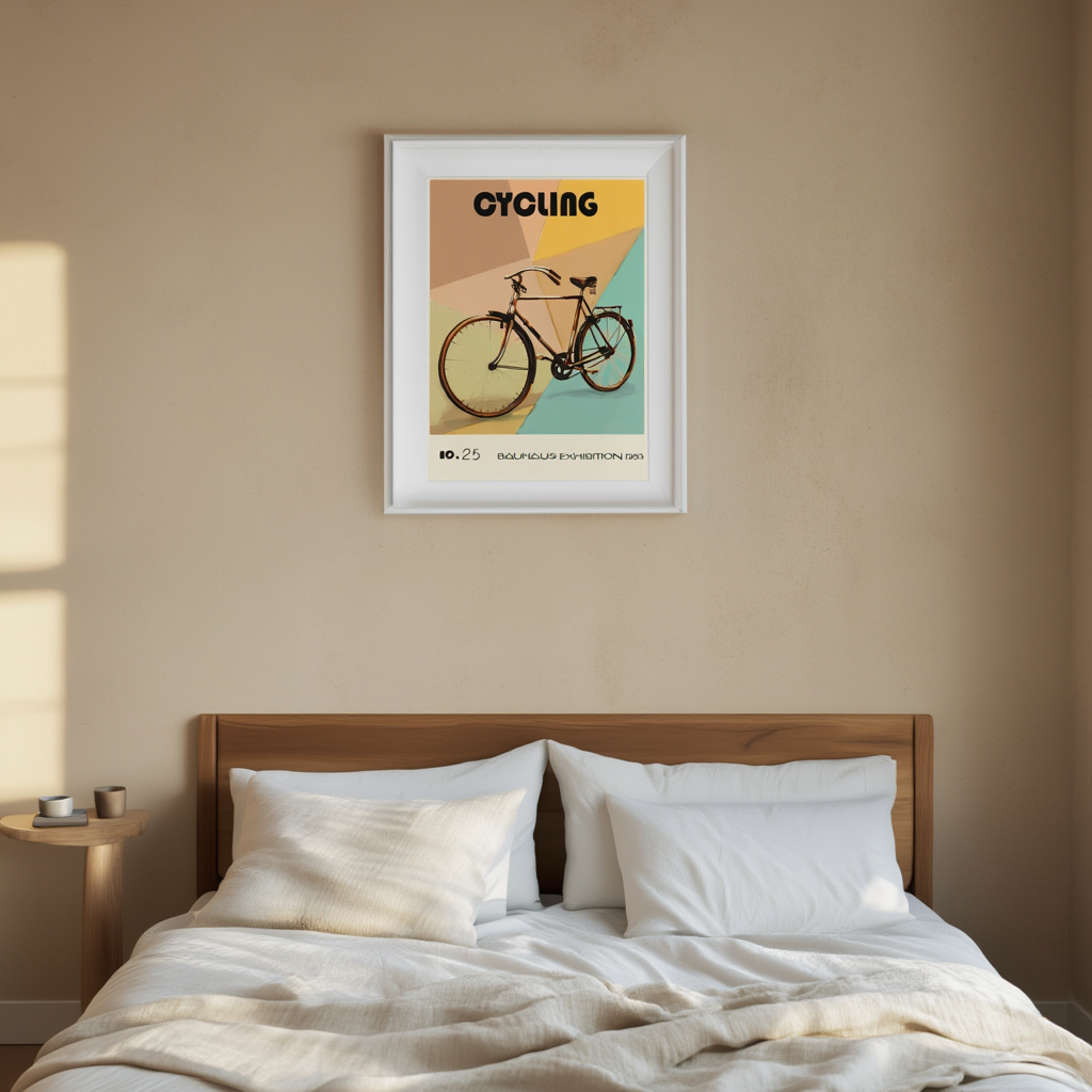 Cycling — Sports Wall Art Print