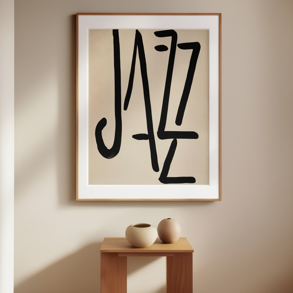 Jazz – Title (1947) by Henri Matisse – Modernist Cut-Out Art Print