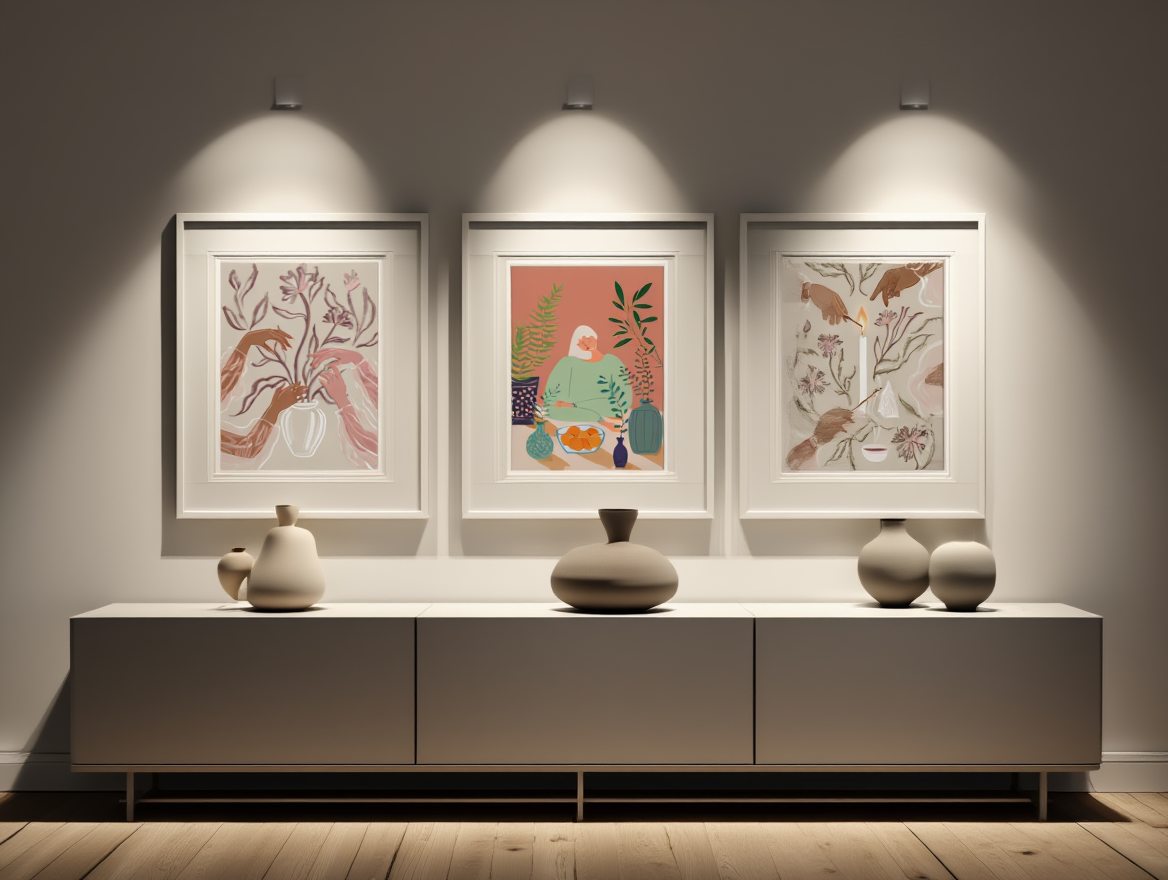 Floral & Figurative Wall Art – 6 Prints Mix & Match Collection