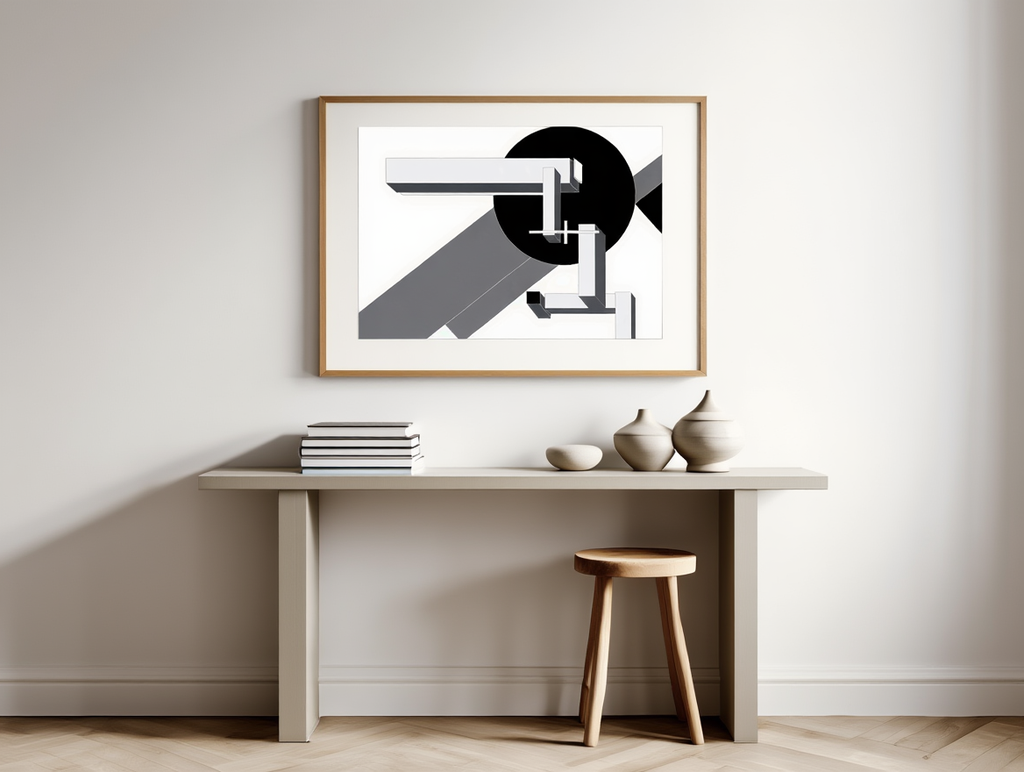 El Lissitzky – Proun 1D | Abstract Modern Art Print