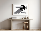 El Lissitzky – Proun 1D | Abstract Modern Art Print - Hakyarts