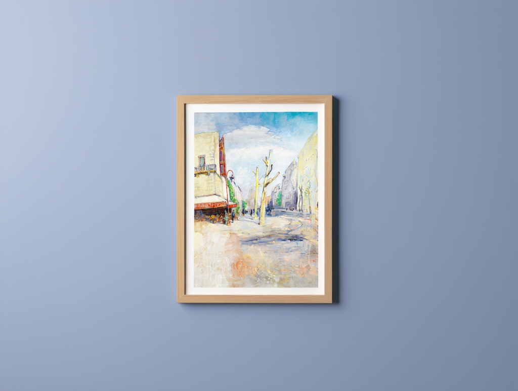 Café à Léon – Théophile Alexandre Steinlen 1921 Art Poster