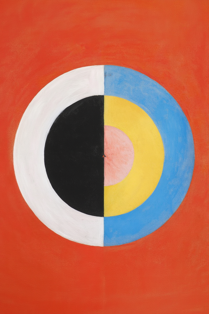 Hilma af Klint – Mystical Geometry Trio