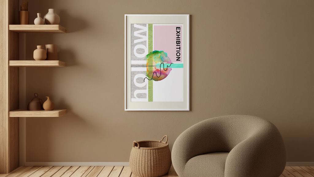 Hollow – Art Exhibition Poster