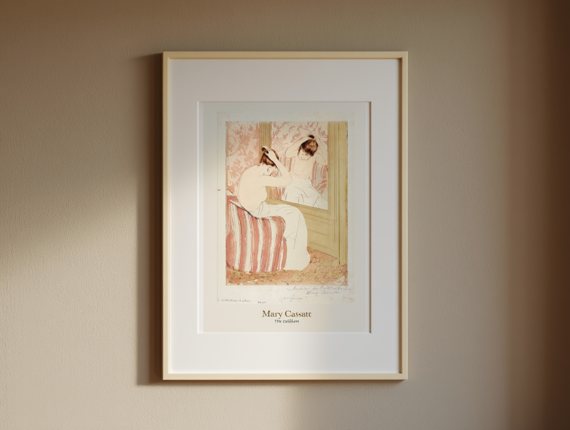 Mary Cassatt – The Coiffure – Iconic Impressionist Art Print