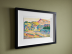 Henri-Edmond Cross - Paysage Avec Le Cap Nègre - Hakyarts