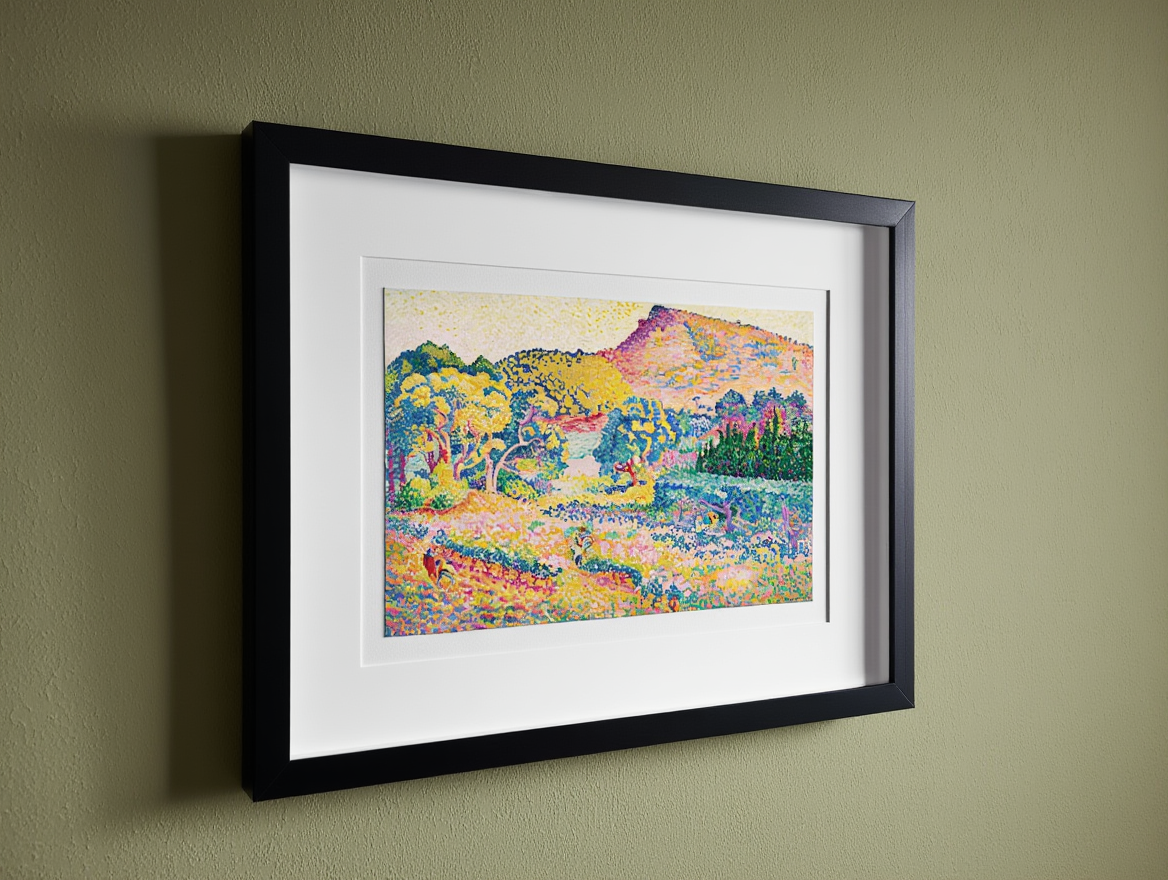 Henri-Edmond Cross - Paysage Avec Le Cap Nègre