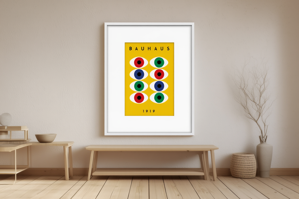 Bauhaus Vision – Abstract Eye Design