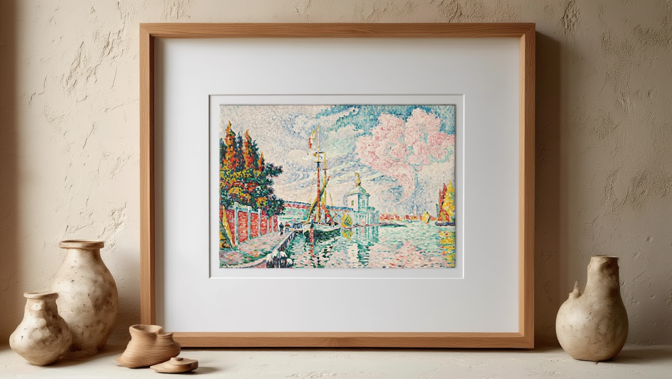 Paul Signac - La Dogana 'Venise'