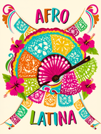 Radiant Roots – Afro-Latina Celebrations Print - Hakyarts