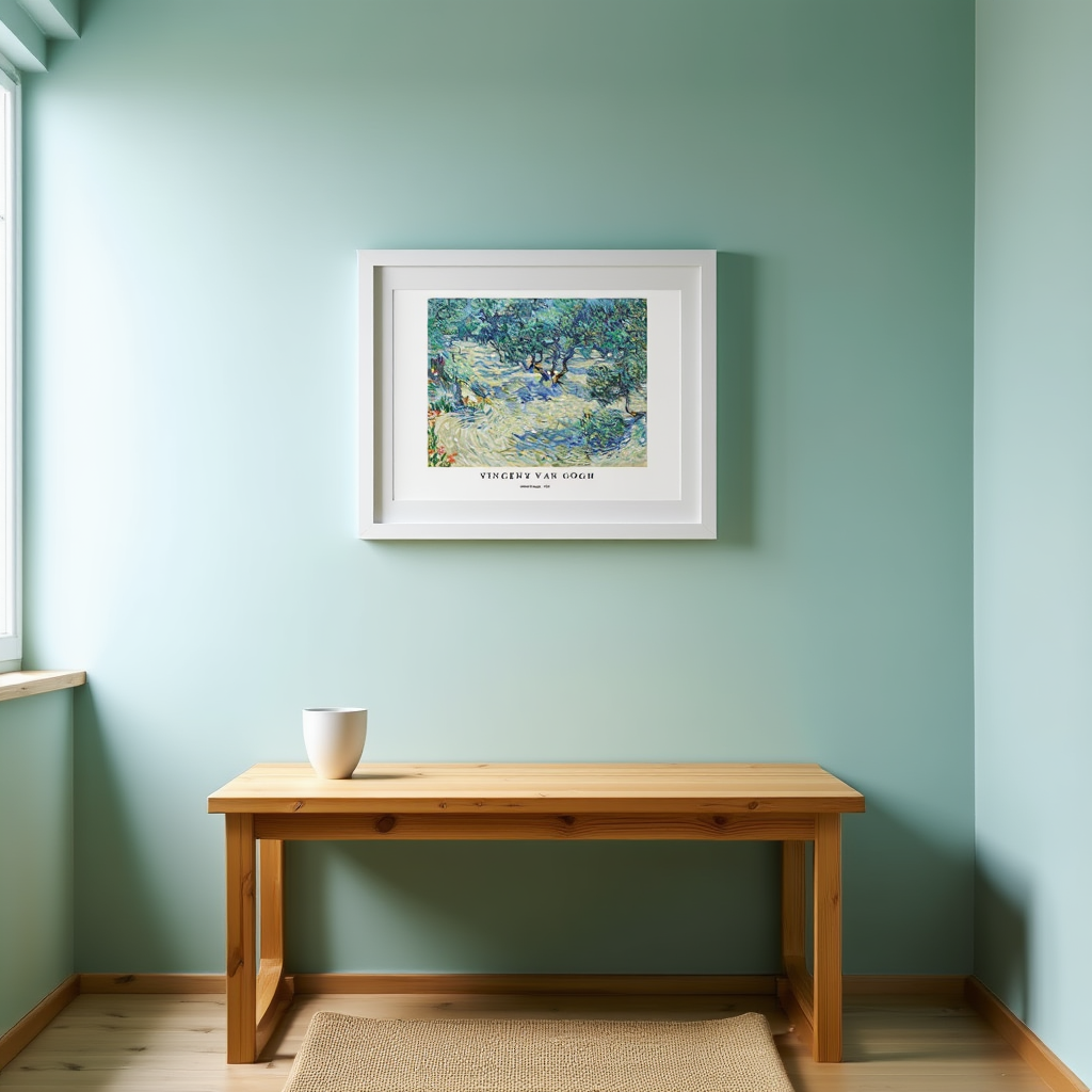 Vincent Van Gogh - Olive Orchard Poster