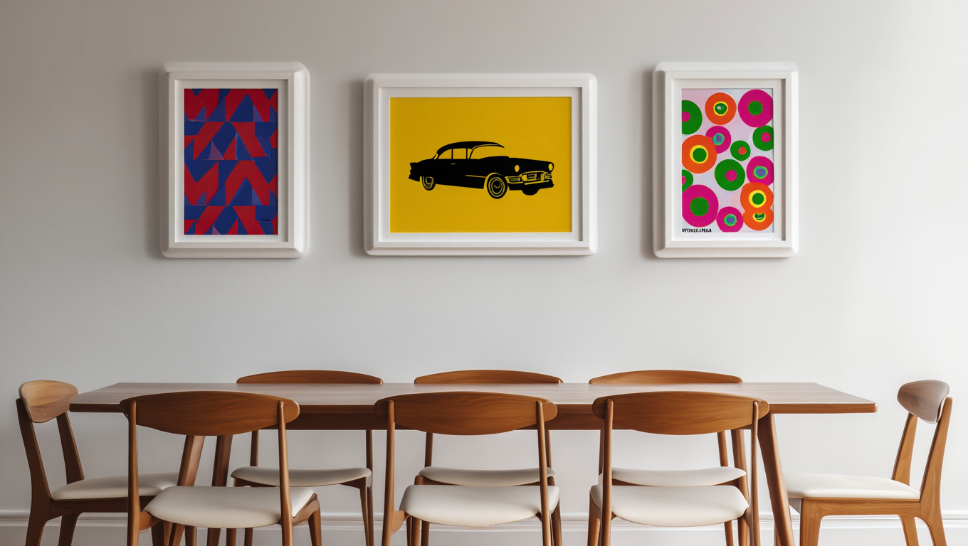 Pop Vibes – Set of 3 Pop Art-Inspired Prints