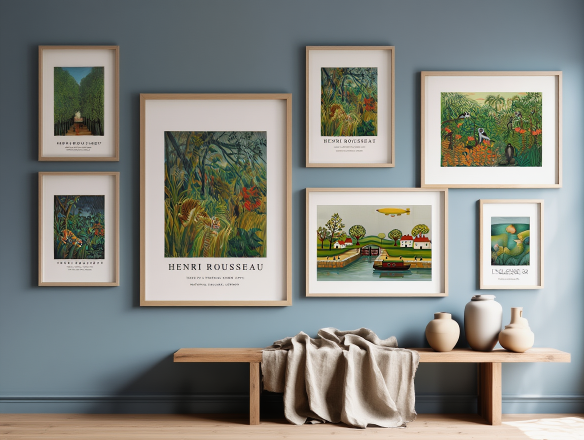 Paradise Found – Mix & Match Henri Rousseau Prints