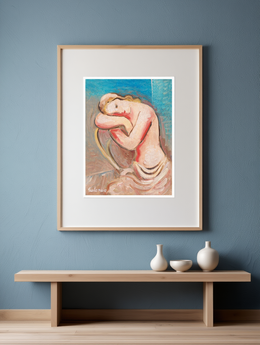 Mikuláš Galanda - Seated Model