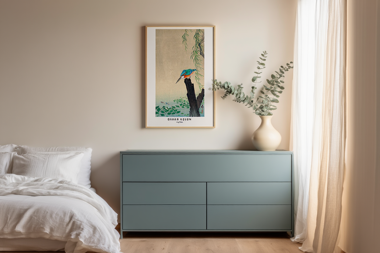 Ohara Koson - Kingfisher Poster