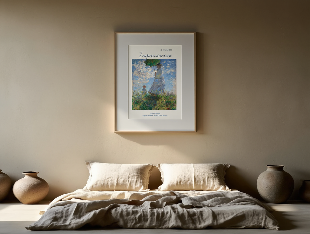 Impressionism Art Exhibition – Vintage Museum Poster