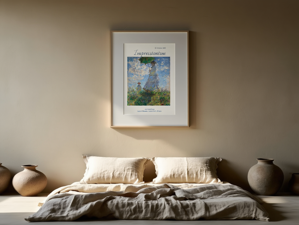 Impressionism Art Exhibition – Vintage Museum Poster