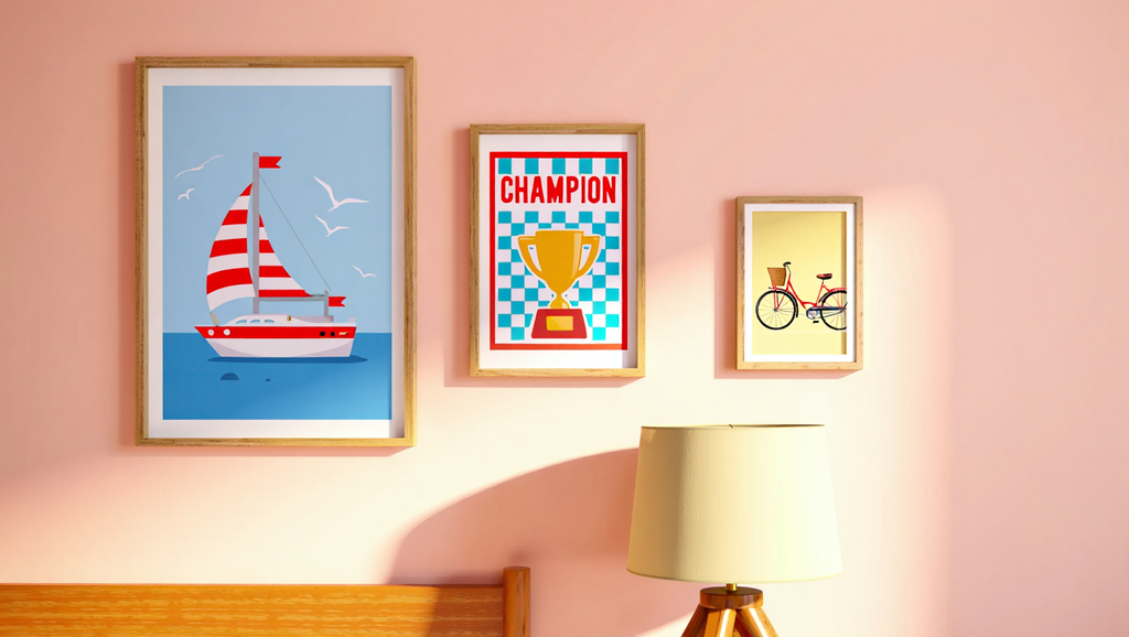 The Golden Era Collection – Set of 3 Retro Prints