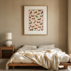 Four-Legged Joy Minimalist Dogs Print