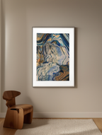 Blue Waterfall Poster - Hakyarts