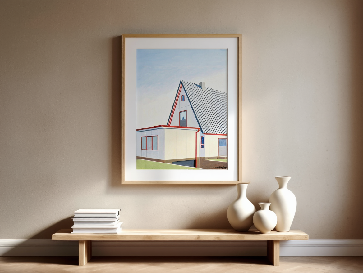 Untitled – Carl Grossberg (1935) | New Objectivity Industrial Art Print