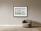 Le Chenal de La Rochelle – Paul Signac Poster | Neo‑Impressionist Maritime Art Print