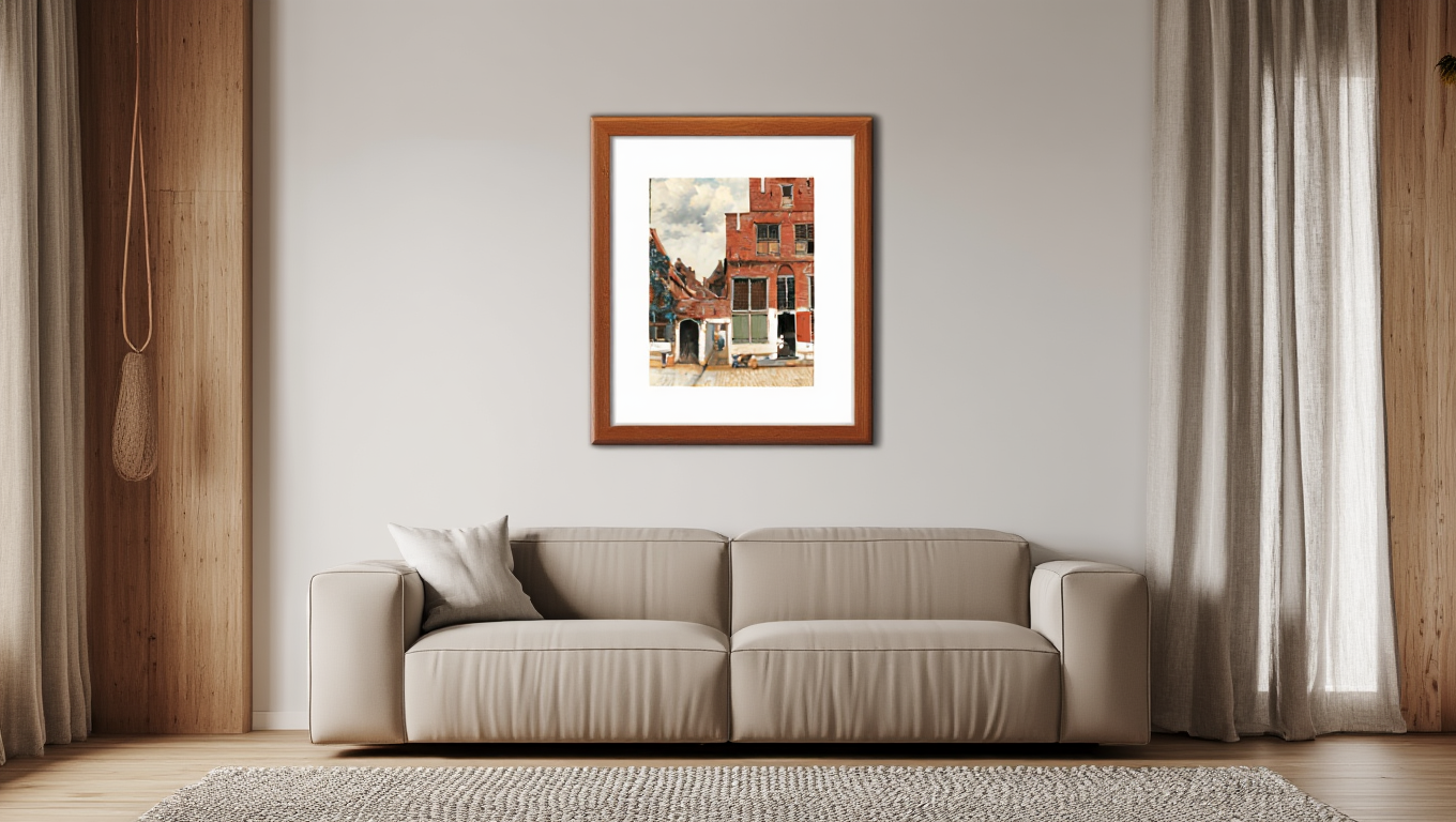 Johannes Vermeer - The Little Street