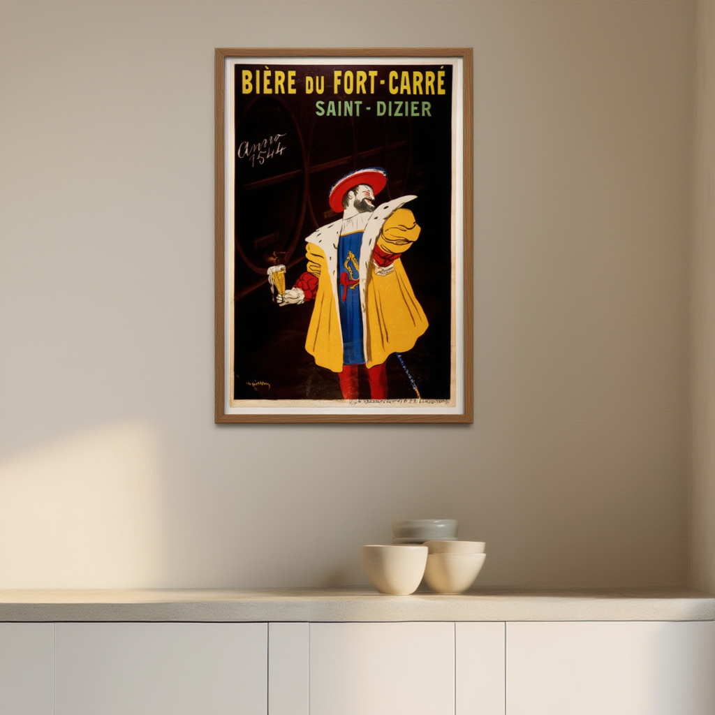 Bière du Fort-Carré, Saint-Dizier by Leonetto Cappiello – Vintage Advertising Art Print