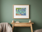 Vincent Van Gogh – Irises - Iconic Post-Impressionist Art Print - Hakyarts