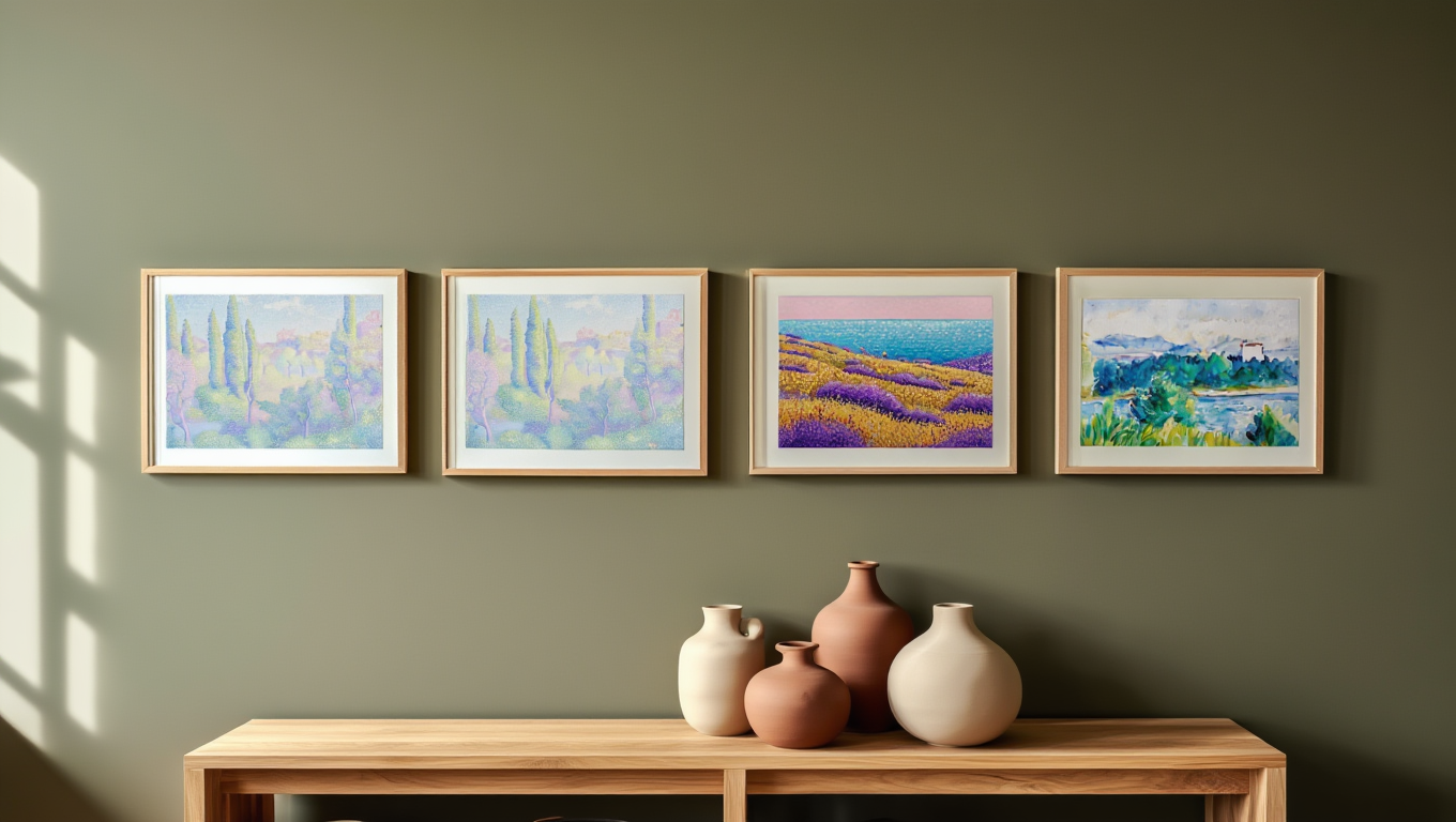 Henri-Edmond Cross – Mediterranean Glow Quartet