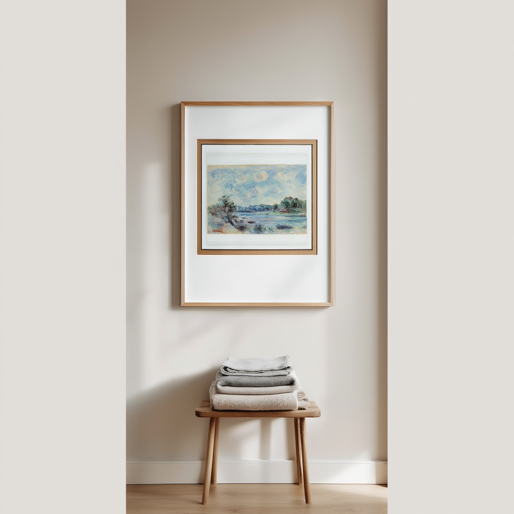 Auguste Renoir - Landscape at Pont-Aven