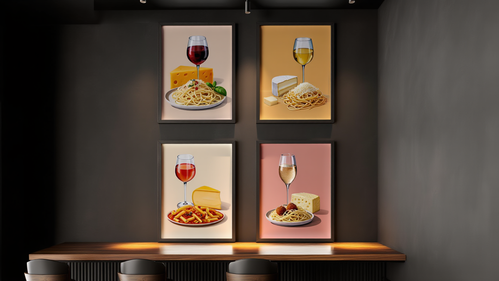 Wine & Cheese Bundle Set 4-Piece