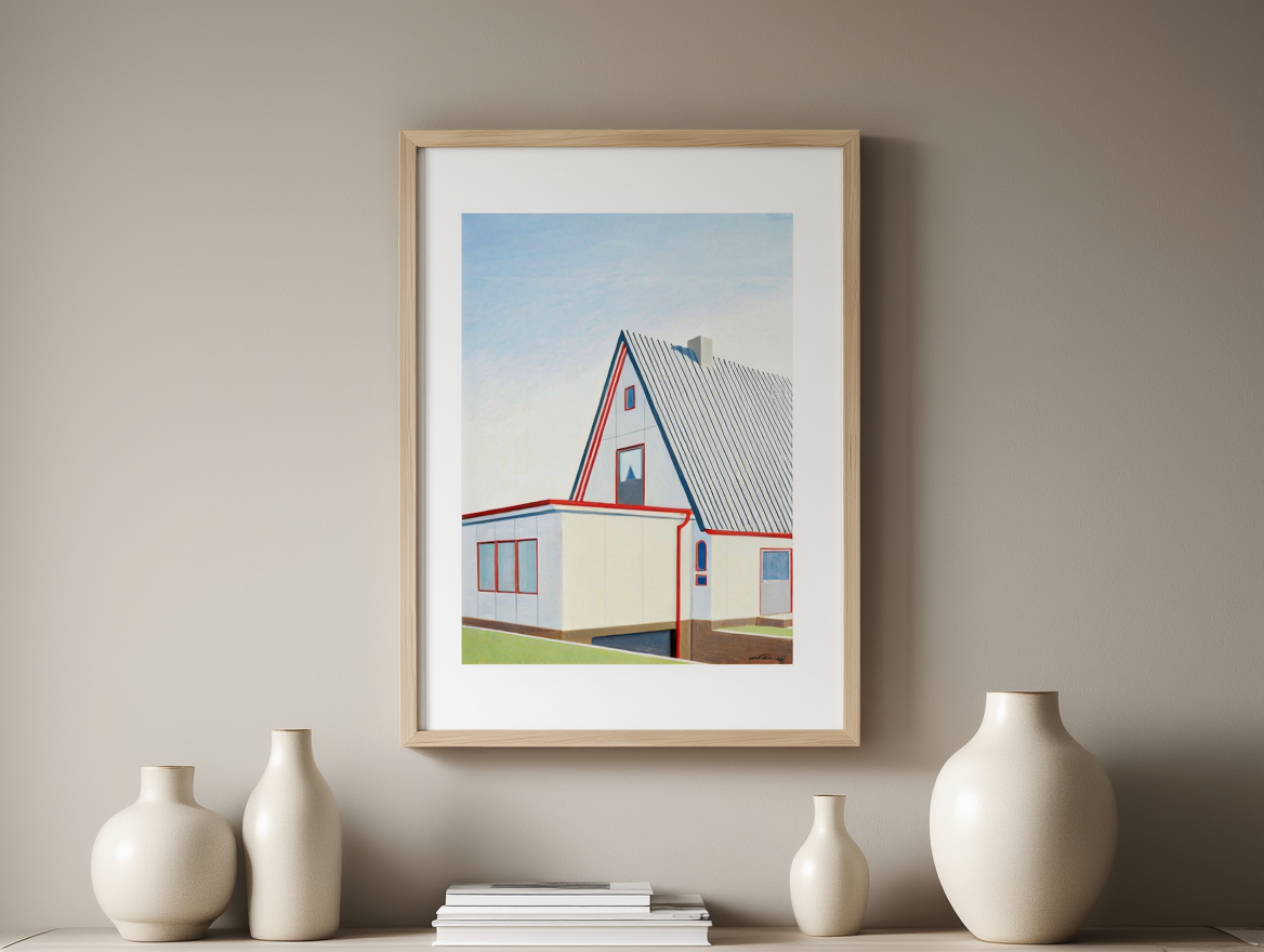 Untitled – Carl Grossberg (1935) | New Objectivity Industrial Art Print