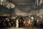 Serment du Jeu de Paume – Jacques-Louis David Poster | Neoclassical Historical & Revolutionary Scene Art Print