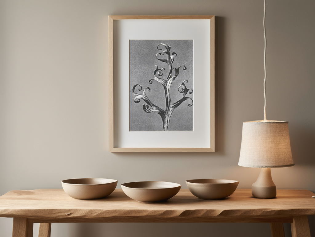 Karl Blossfeldt - Delphinium 'Larkspur'